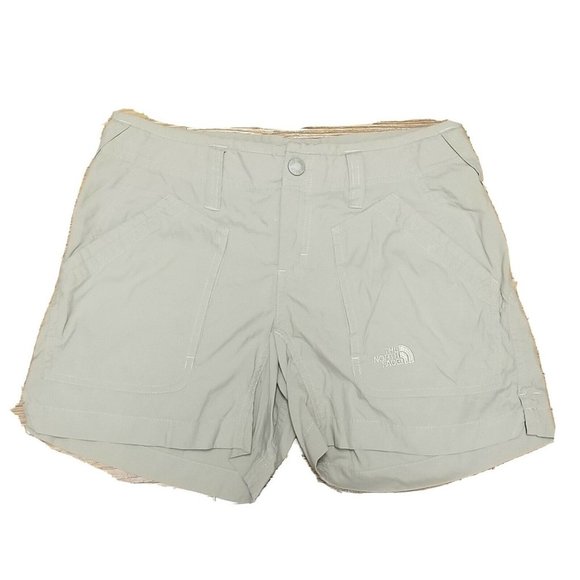 The North Face Pants - The North Face Womens Shorts Size 2 Nylon Khaki Hi